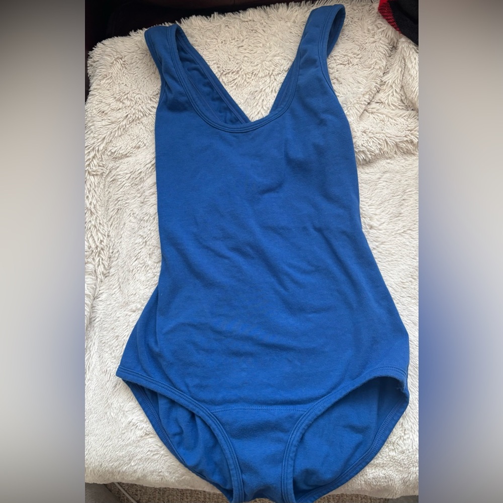 ARQ Cleo Leo bodysuit in Cobalt blue size medium